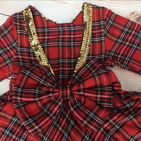 Boutique Girls Christmas Dress - Picture 4 of 6